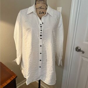 Ali Miles White Blouse